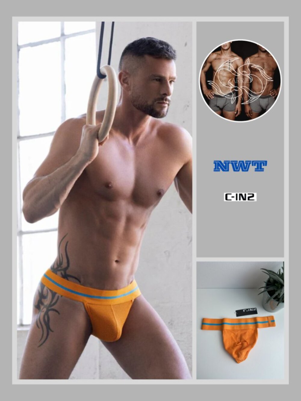 C-IN2 - Scrimmage - Thong - Oakley Orange (M)